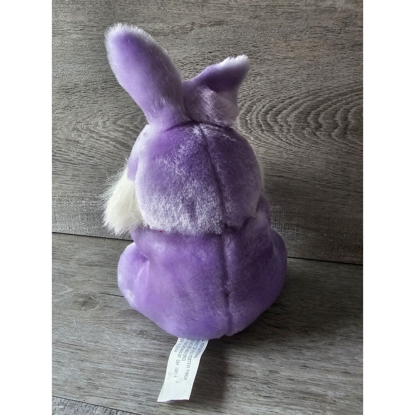 ヴィンテージ イースタバニー うさぎ ぬいぐるみ ヴィンテージ イースター バニー ぬいぐるみ ラベンダー パープル