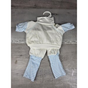Vintage Cabbage Patch Barn Träningsoverall 1980-talet CPK Dockkläder LÄS b32