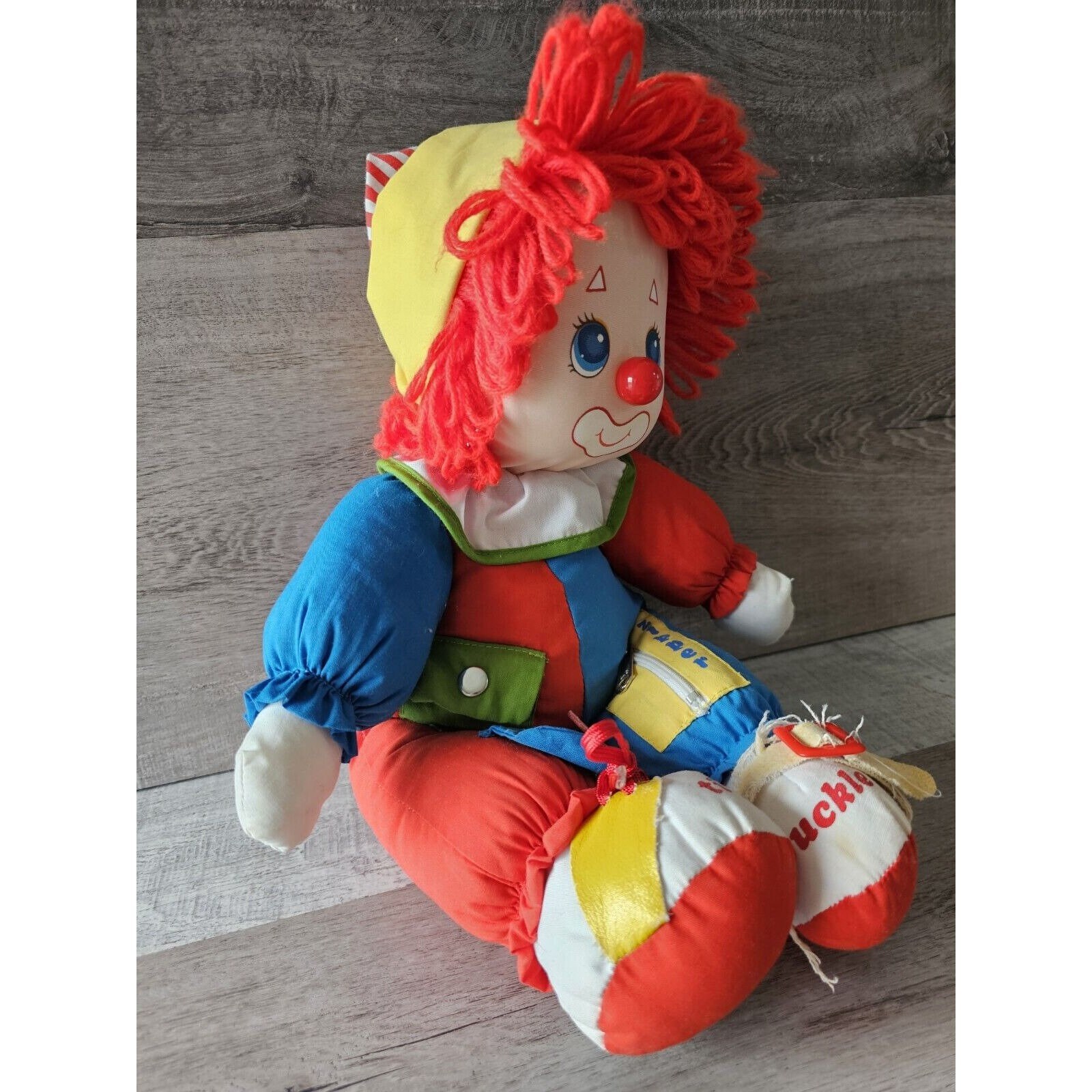 Old Quilt ClownとLIttle Patch ベア２体セット Old Quilt ClownとLIttle Patch ベア2体セット