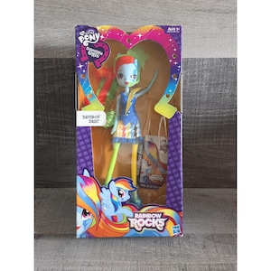 My Little Pony Deluxe Rainbow Dash Equestria Girls NEW Doll Action Figure G26