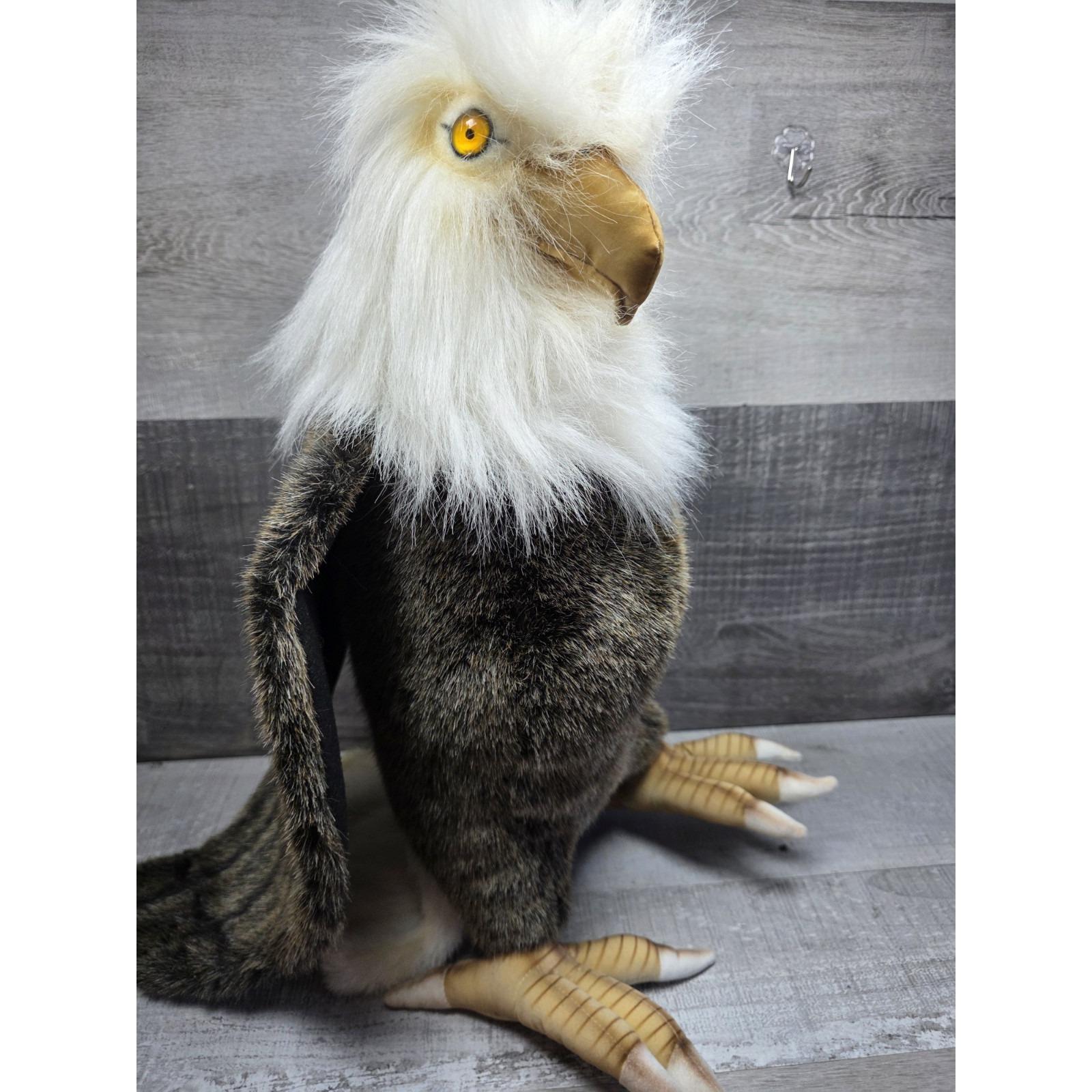 Hansa Bald Eagle Plush Toy Doll 45cm 17.7in Brown White Bird