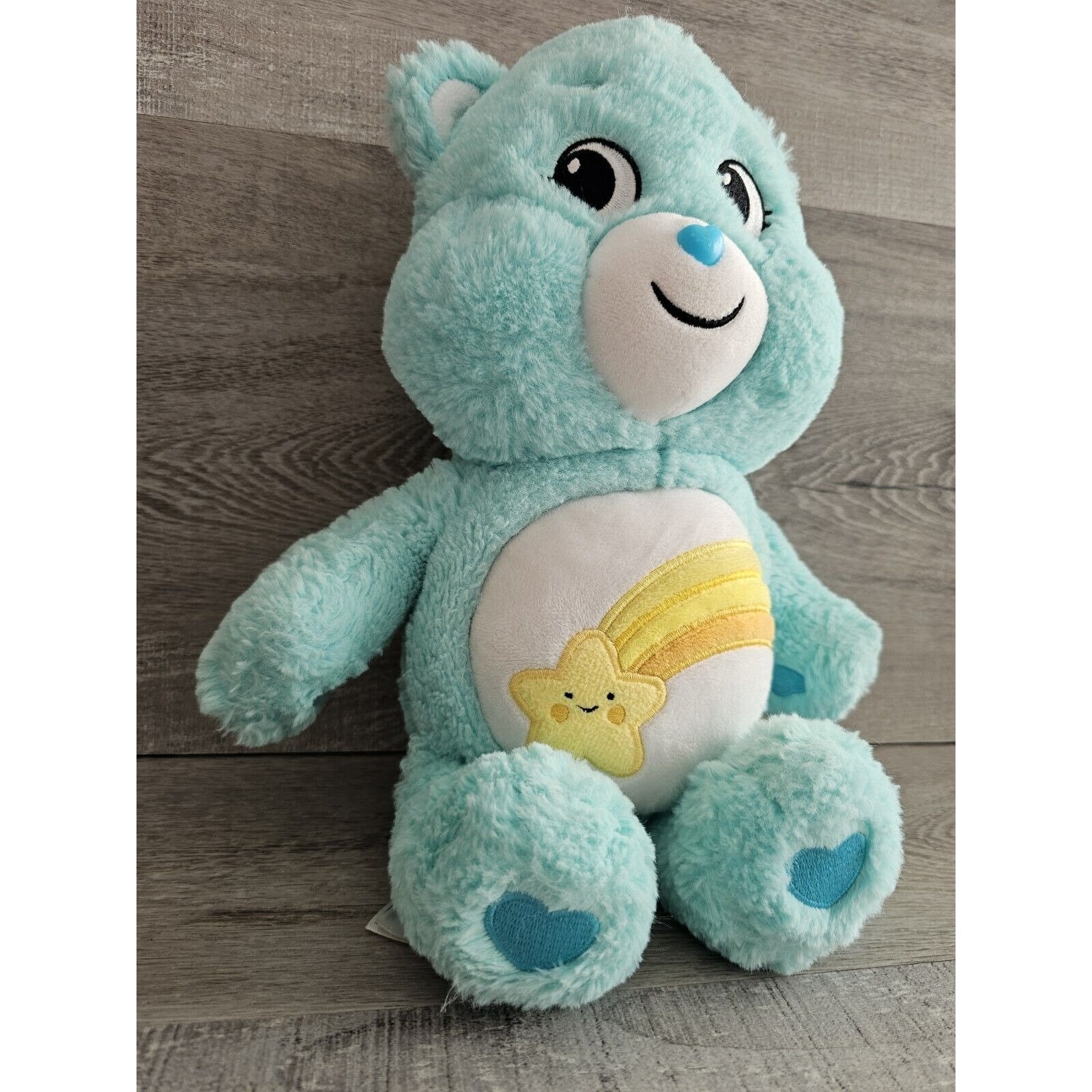 Care Bear Wish Bear Teal Plush 12