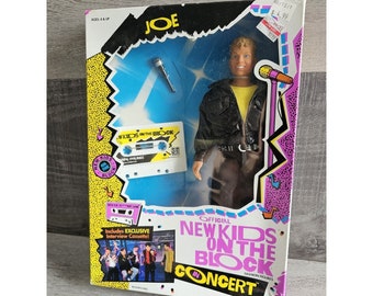 NKOTB Joe McIntyre New Kids On The Block Fashion Figures Doll W/Tape New in Box!