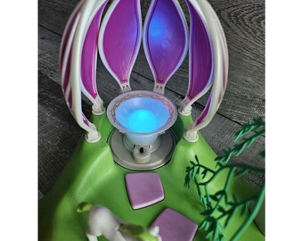 Playmobil Light up Fairy Island Jewel Fountain Fairies Swans