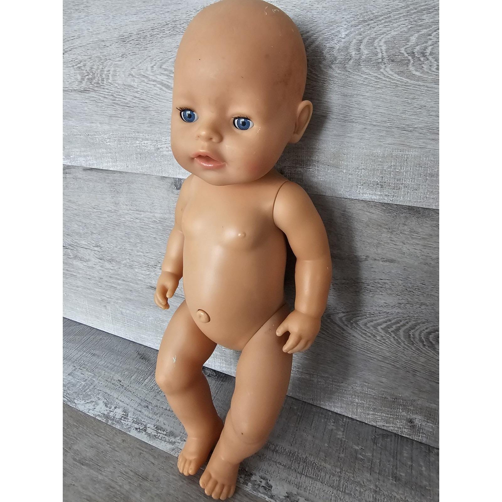 Original Zapf Creation Baby Born Doll Hard Body 2013 FOR PARTS or