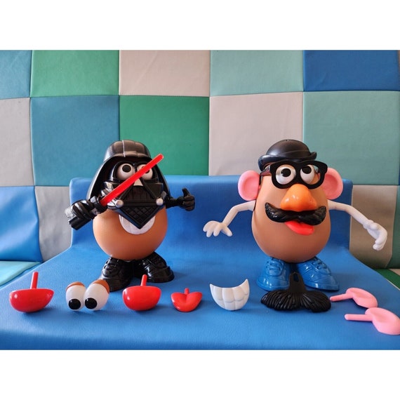 1985 Playskool Mr. Potato Head Mixed Lot With Star Wars