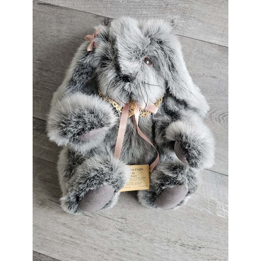 Vtg Mohair Artist Bunny OOAK Rabbit 12