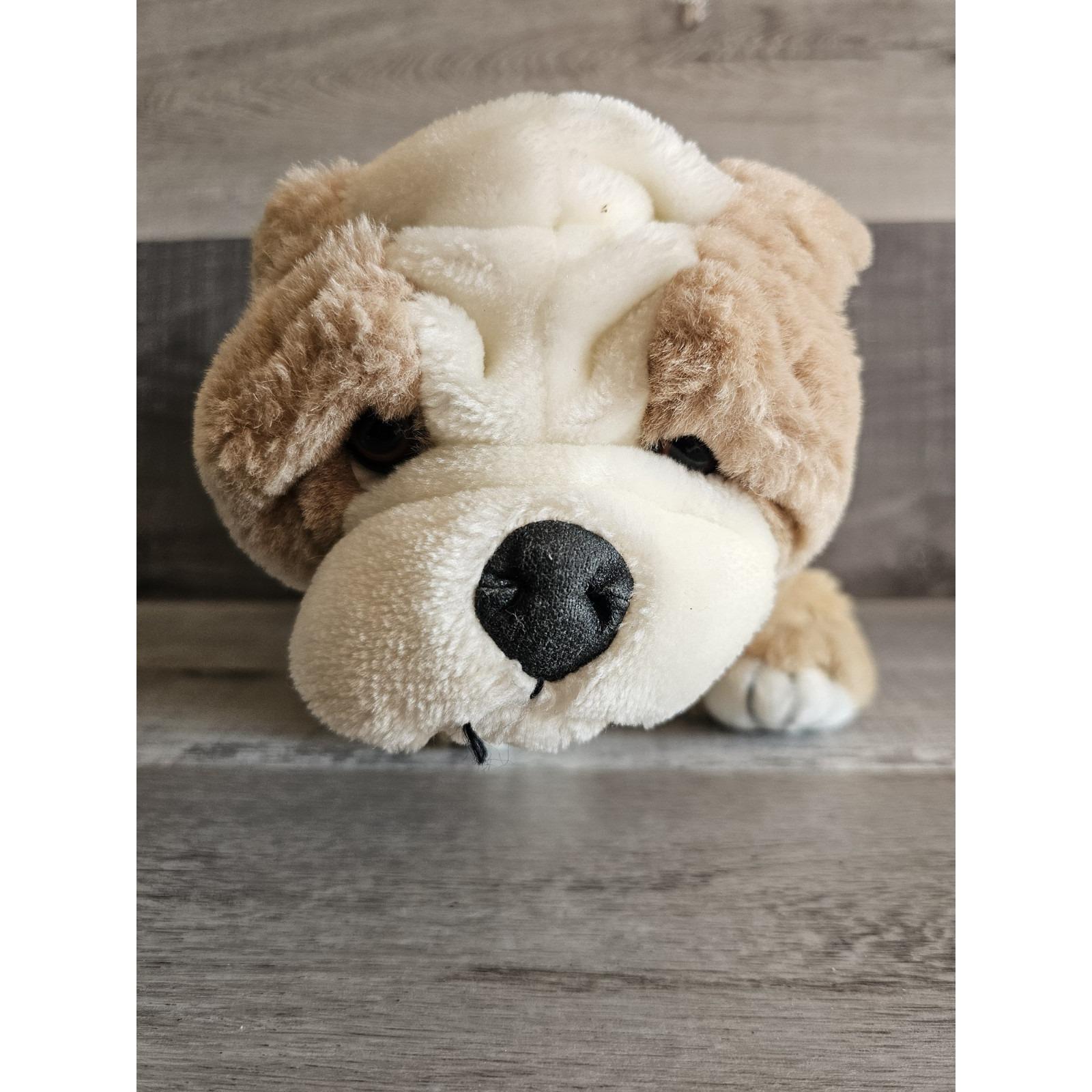 犬のぬいぐるみ　ドール　アンティーク ヴィンテージ 1999 Ty クラシック ウィンストン ザ ブルドッグ