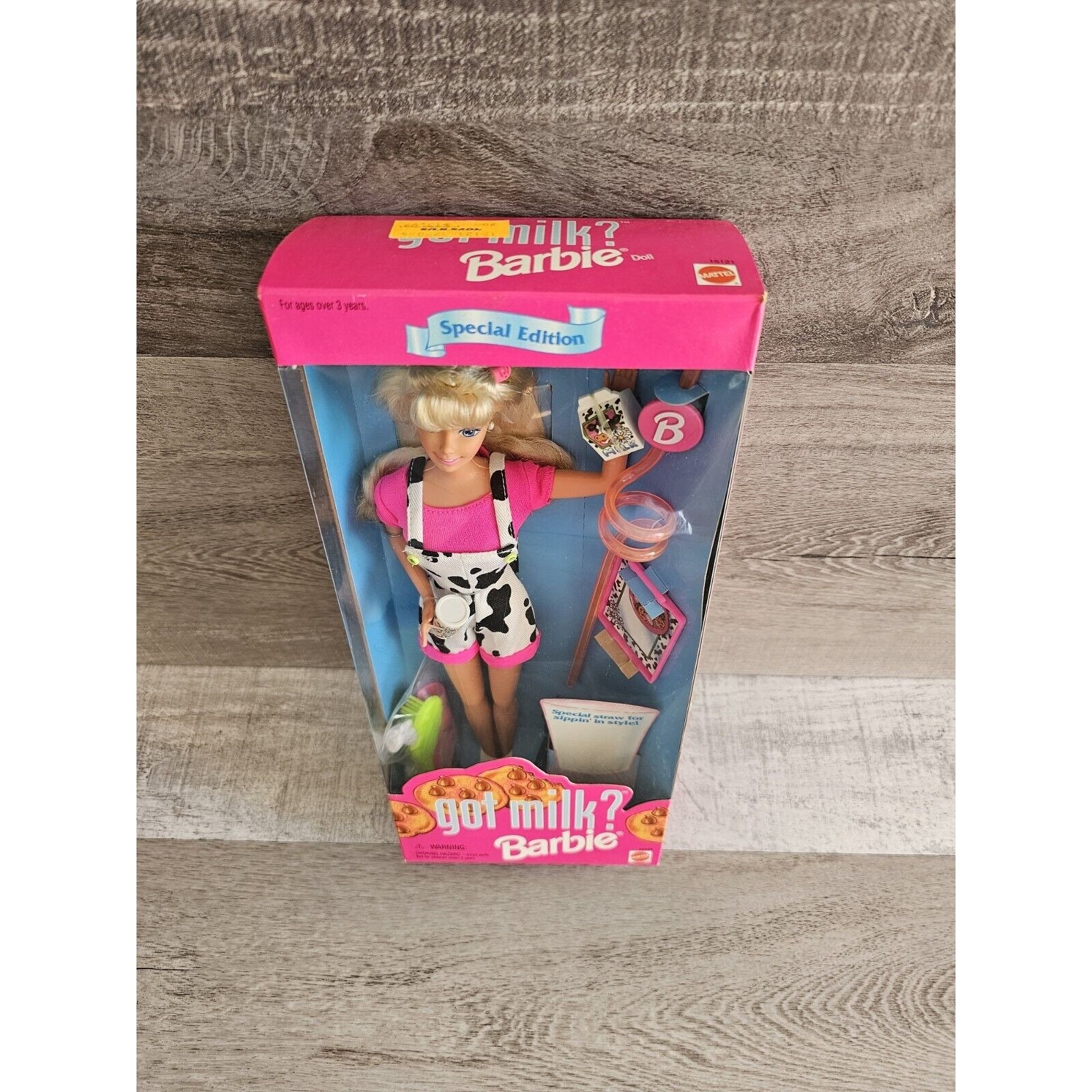 Vintage Got Milk Barbie Doll Special With Sippin' Straw 1995 Mattel 15121 New - Etsy