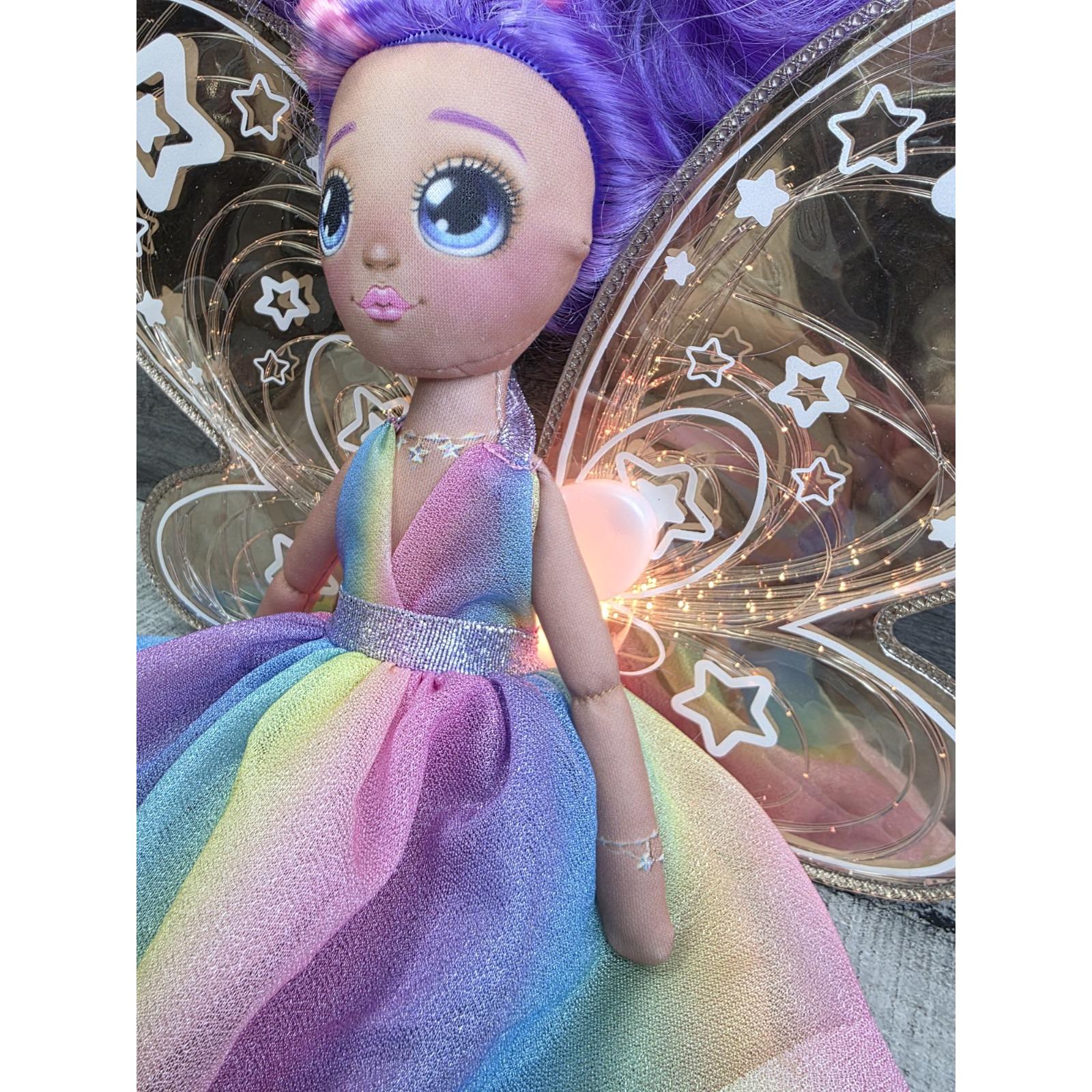 Dream Bright Stella Dream Seekers Light up Doll Fairy Glow Wings 