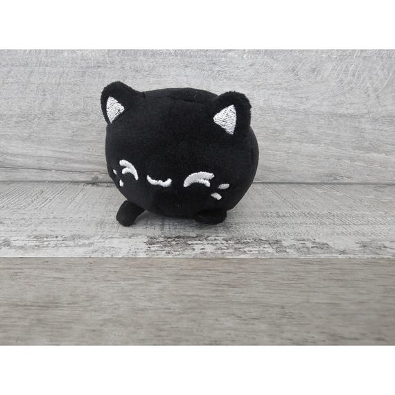 Meowchi Cat Black Sesame Plush Tasty Peach Aurora World Mini Kitty