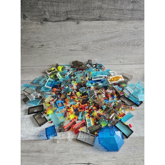 Translucent blue lego bricks sale