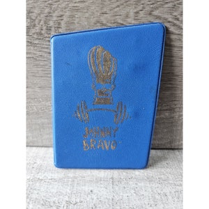 Brinquedo de refeição infantil Wendys do Cartoon Network vintage 1999 - Johnny Bravo - Carteira