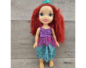 Disney My First Princess Toddler Ariel The Little Mermaid 14" Tall Doll