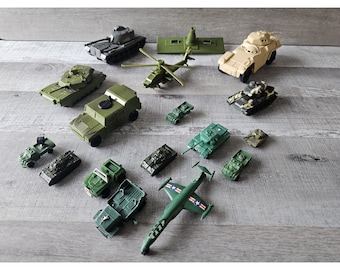 Jouet Ancien Char Militaire US - Biscuit (plâtre Et Farine) - 10 Cm - Époque WW2