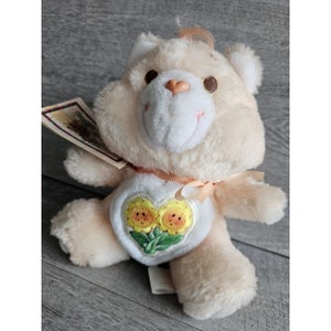 Vintage 1983 Care Bear Mini Plush Friend Bear 6”