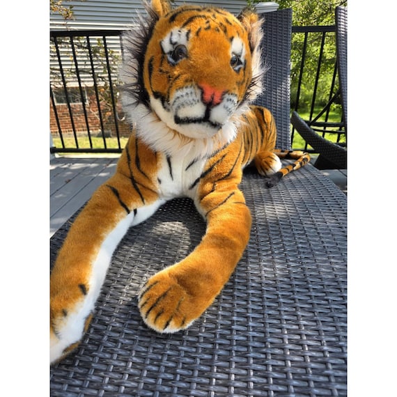 Melissa and Doug Jumbo Bengal Tiger #2103 Plush Circus Stuffed