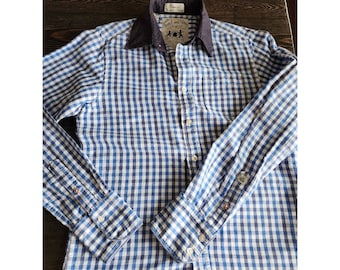 Scotch & Soda  Limited Edition 472/500 Button Up Shirt SZ S Amsterdam Couture