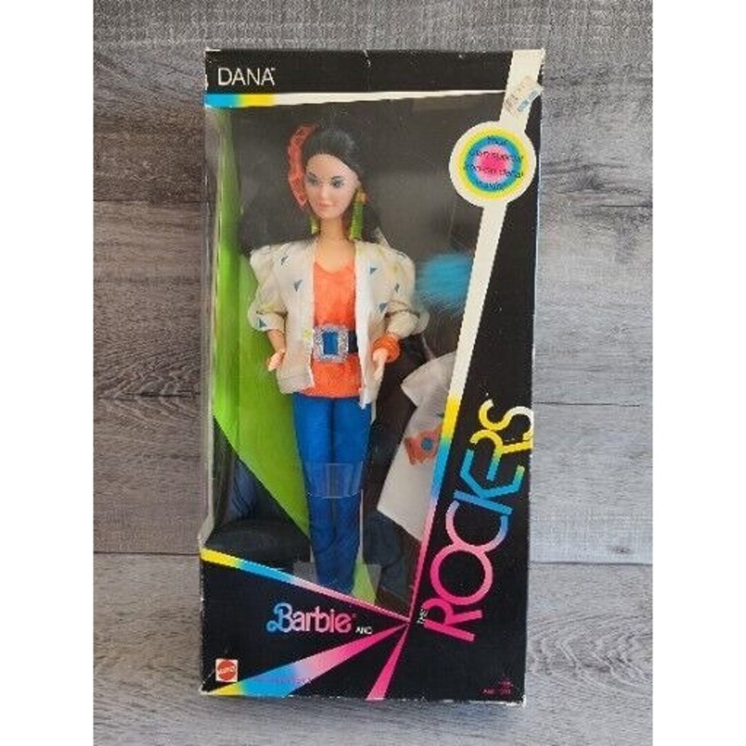 Vintage 1985 Barbie and the Rockers Dana Doll Mattel 1196 Iron on Decal NIB - Etsy