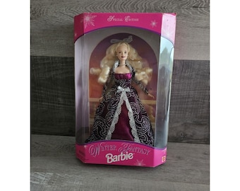 1996 Winter Fantasy Barbie Doll 17249 Special Edition NFRB