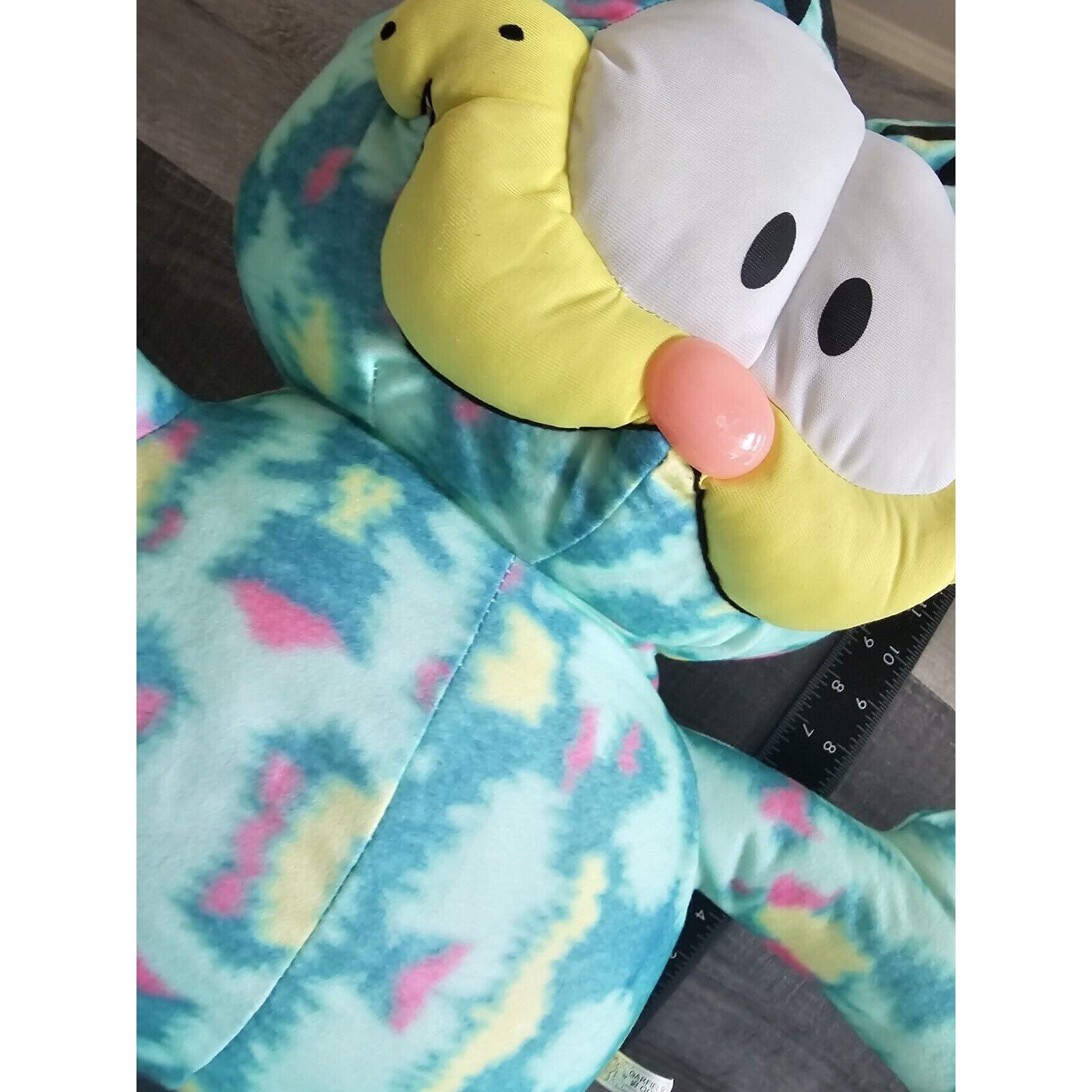 Huge GARFIELD 25 Color Blend Plush Tye Dye 40th Anniversary Stuffed