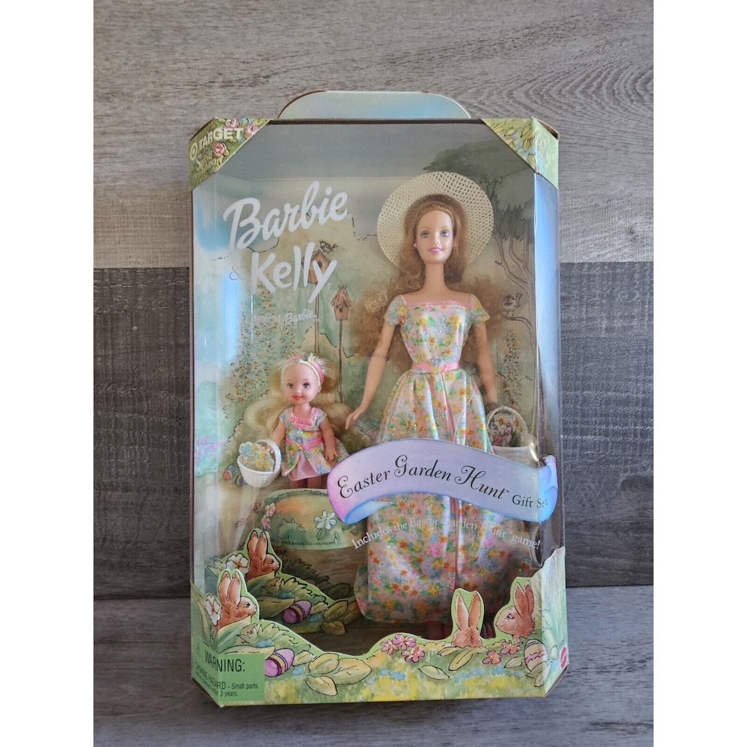 Barbie 2000 Easter Garden Hunt - Coffret Chasse Aux Œufs - NRFB Indonésie