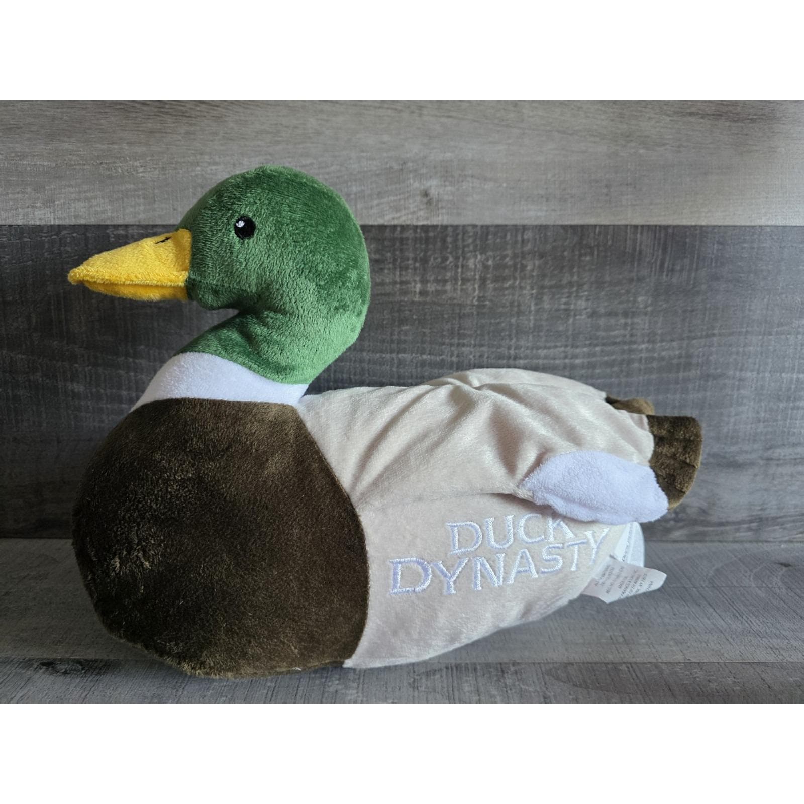 Vintage Kinsman Mallard Duck Faux Fur Mens Slippers Size Large 10-12 Hunting Mallard Slippers | Mallard Duck Slippers | Men main image 3