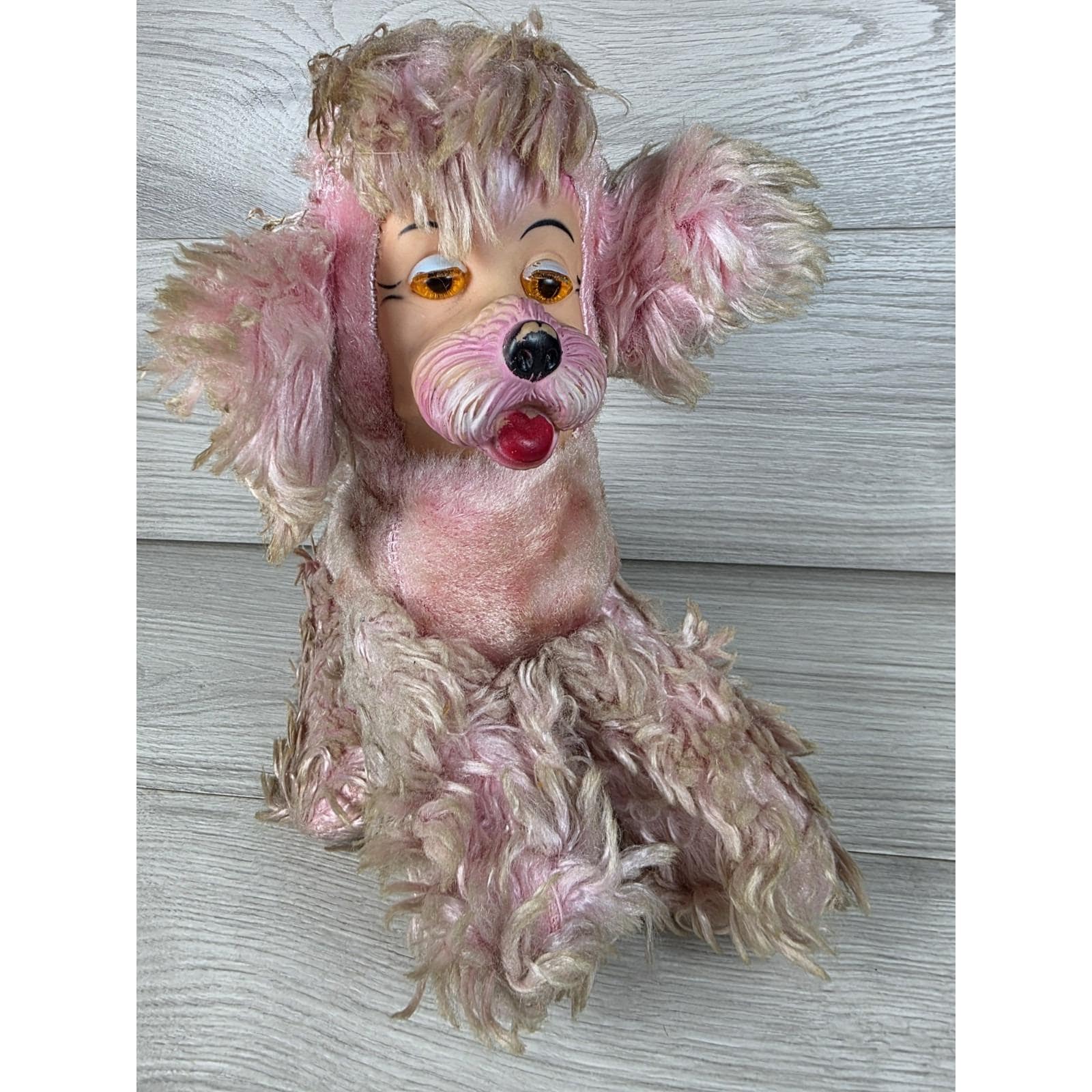 Rubber Face Dog Toy - Etsy