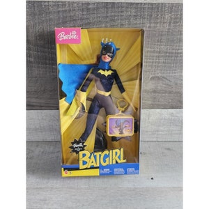 Vintage 2003 Barbie Batgirl DC Comics Superhero Puppe Mattel B5835 - Neu in Box