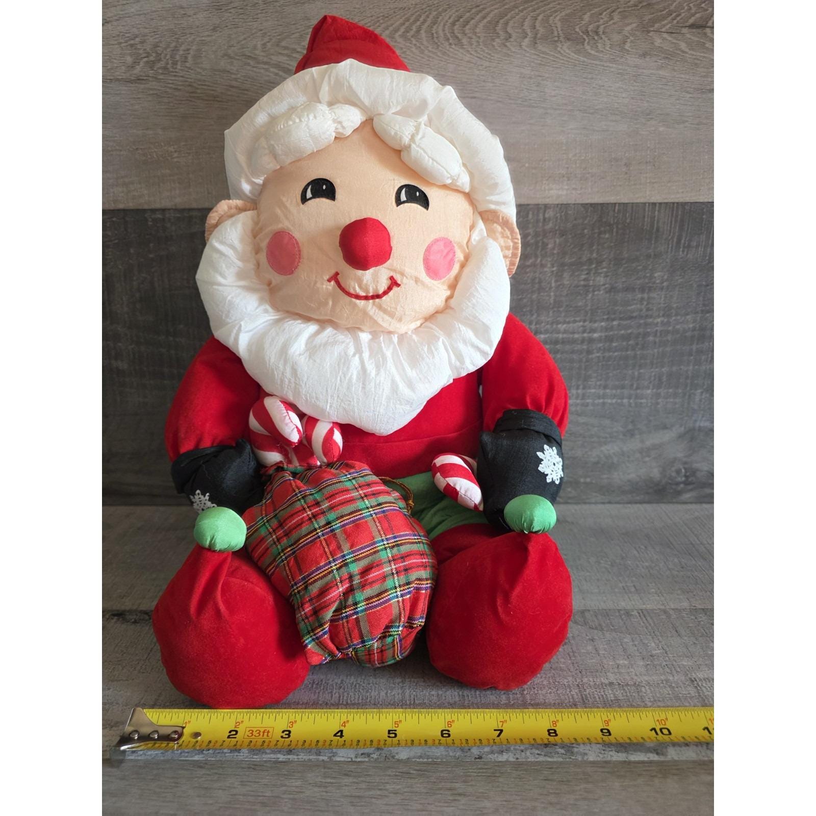 ヴィンテージ サンタクロース ヴィンテージ サンタクロース ナイロン ぬいぐるみ 1993年