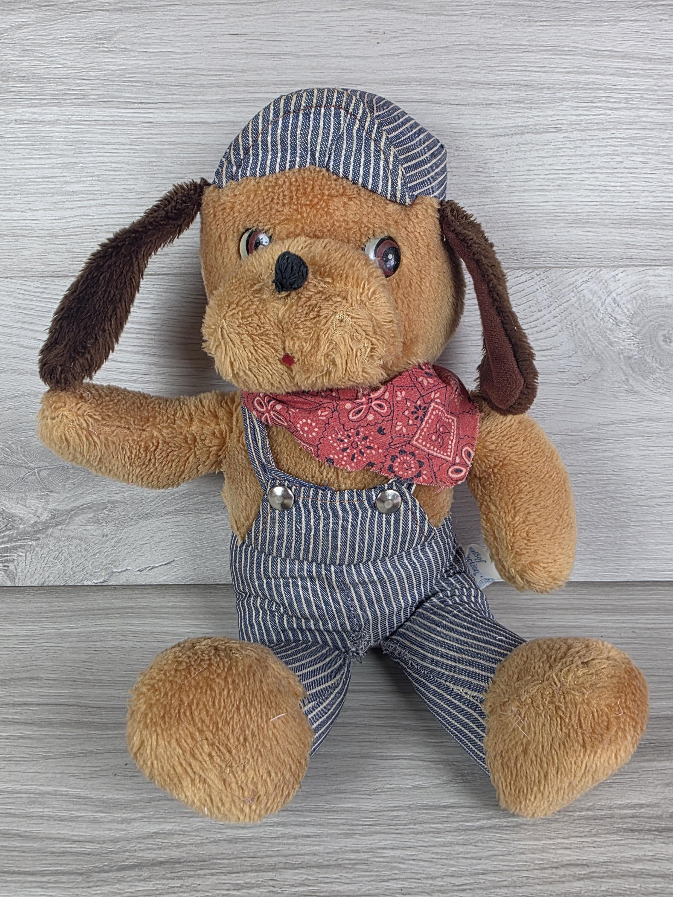 Knickerbocker Plush Dog - Etsy
