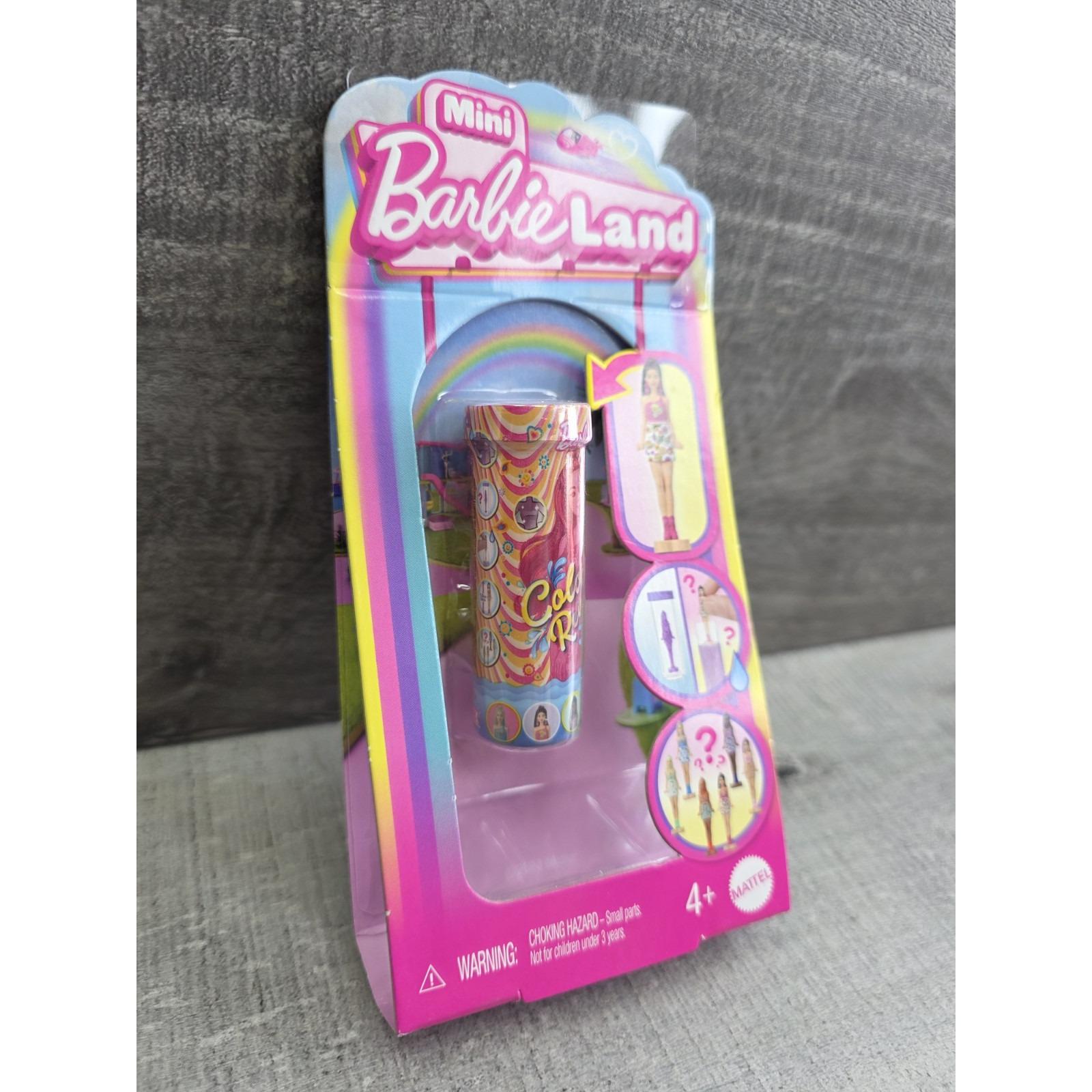 Barbie Mini Barbieland Color Reveal Dolls 1.5-inch Doll W Surprise