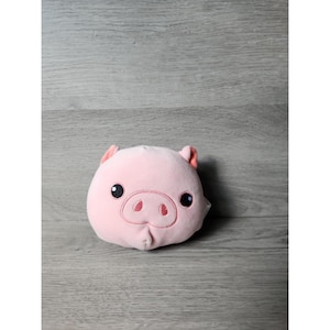 Fuzzy Friends Pink Piggy Plush Barnyard Stuffed Animal Farm 5&quot; B6