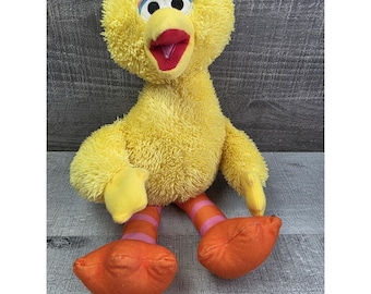 セサミストリート ビッグバード ぬいぐるみ イエロー GUND - Etsy 日本