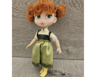 Disney Animator Collection Die Eiskönigin Anna 12 cm Puppe Elsas Schwester