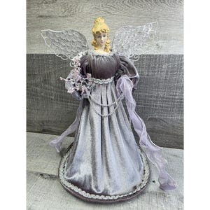 Angel Tree Topper Purple Dress - Etsy Angel Tree Topper Purple Dress - Etsy