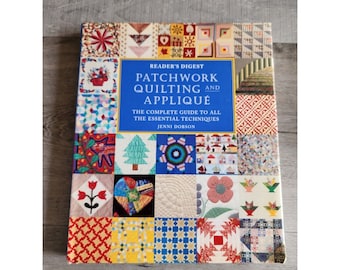 Patchwork Quilting & Applique: Complete Guide Vintage 1997 Reader's Digest