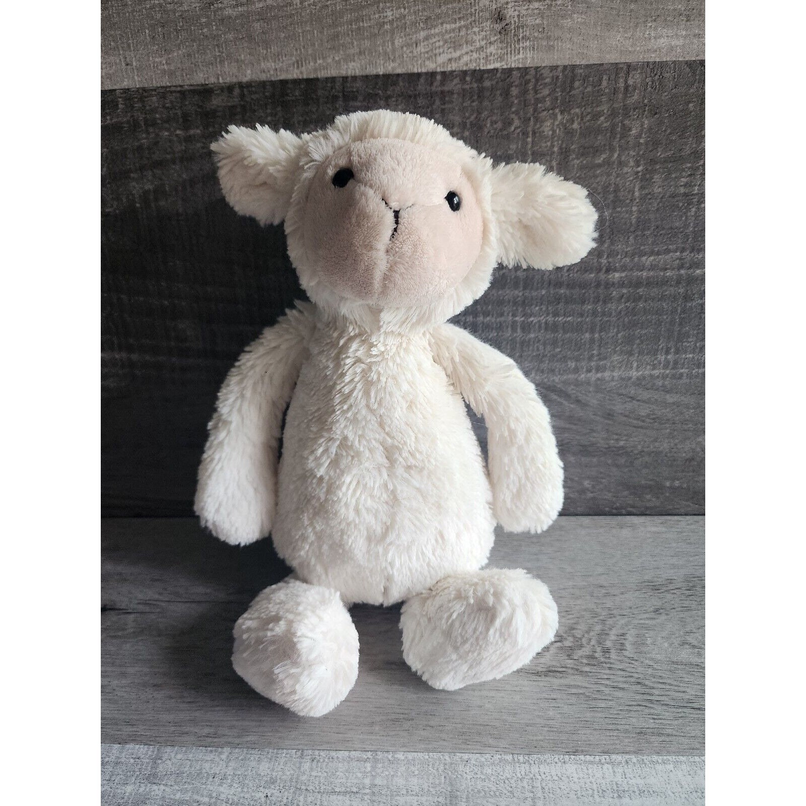 Jellycat of London Plush Small Ivory Cream Bashful Lamb 11 Spring