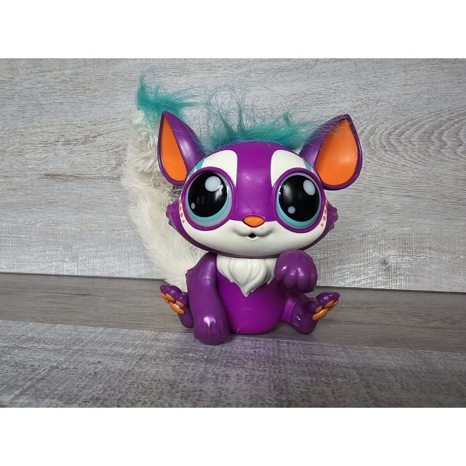 Mattel Lil' Gleemerz Loomur Purple Talking Light up Interactive