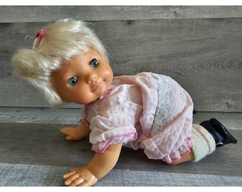 OOPSIE DAISY Crawling Baby Doll for Repair or Parts Irwin Toys 1988 Etsy UK