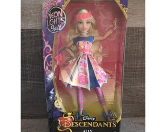 Disney Decendants Neon Lights Ball Wicked World Ally Auradon Prep