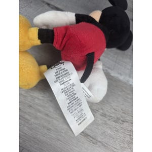 Disney Mickey Mouse Plush Beanie Stuffed Doll Toy Figure 9" b108 image 7