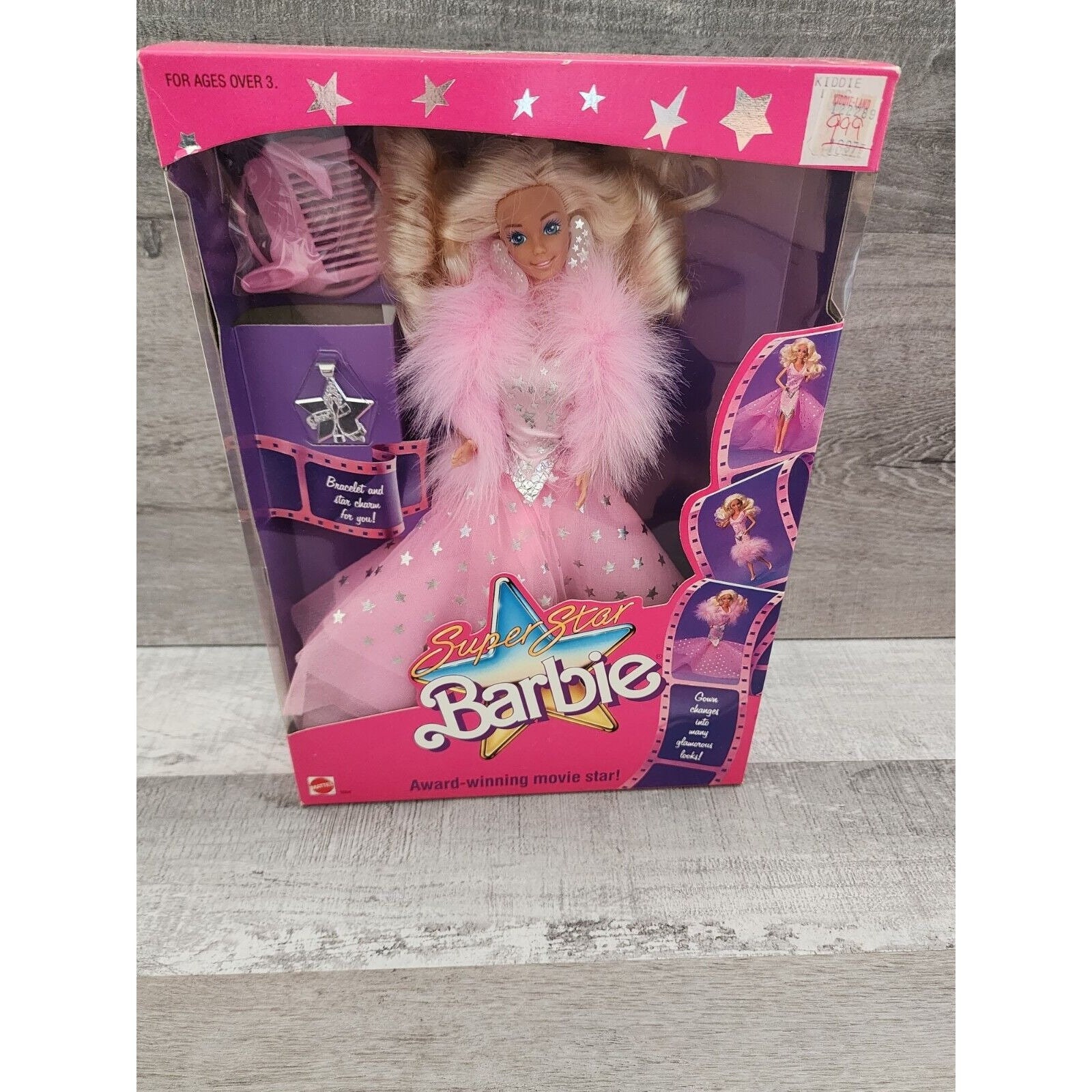 Superstar Barbie Movie Star Vintage Barbie Doll 1988 Mattel 1604 New Sealed Etsy
