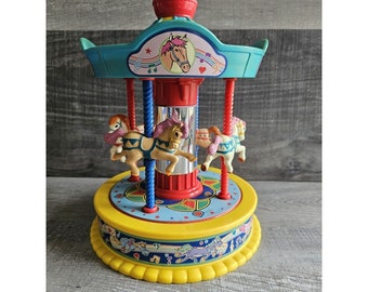 Carrousel musical carrousel Redbox Toys n° 23137, 1991, « C'est un petit monde »