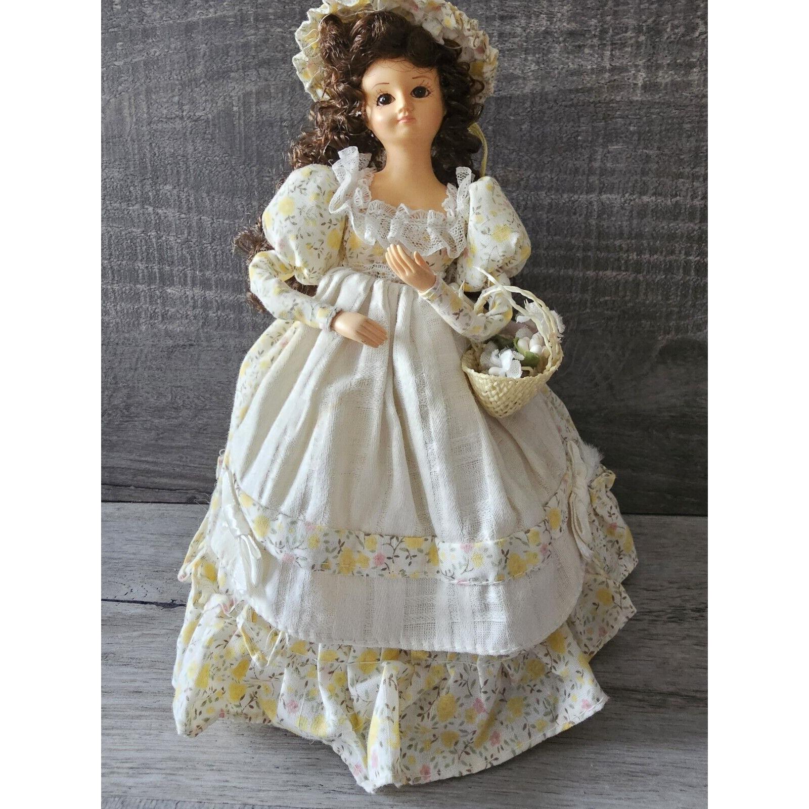 フランス人形 Collectible pocelain dolls オルゴール付 ビスクドール