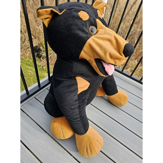 Doberman plush sale