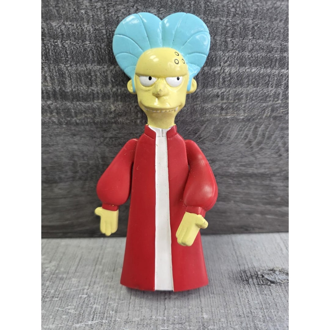 Simpson Treehouse of Terror Mr Burns Dracula Bendable Figure