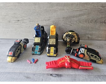 Vtg Mighty Morphing Power Rangers Thunder Megazord 1994 Incomplete