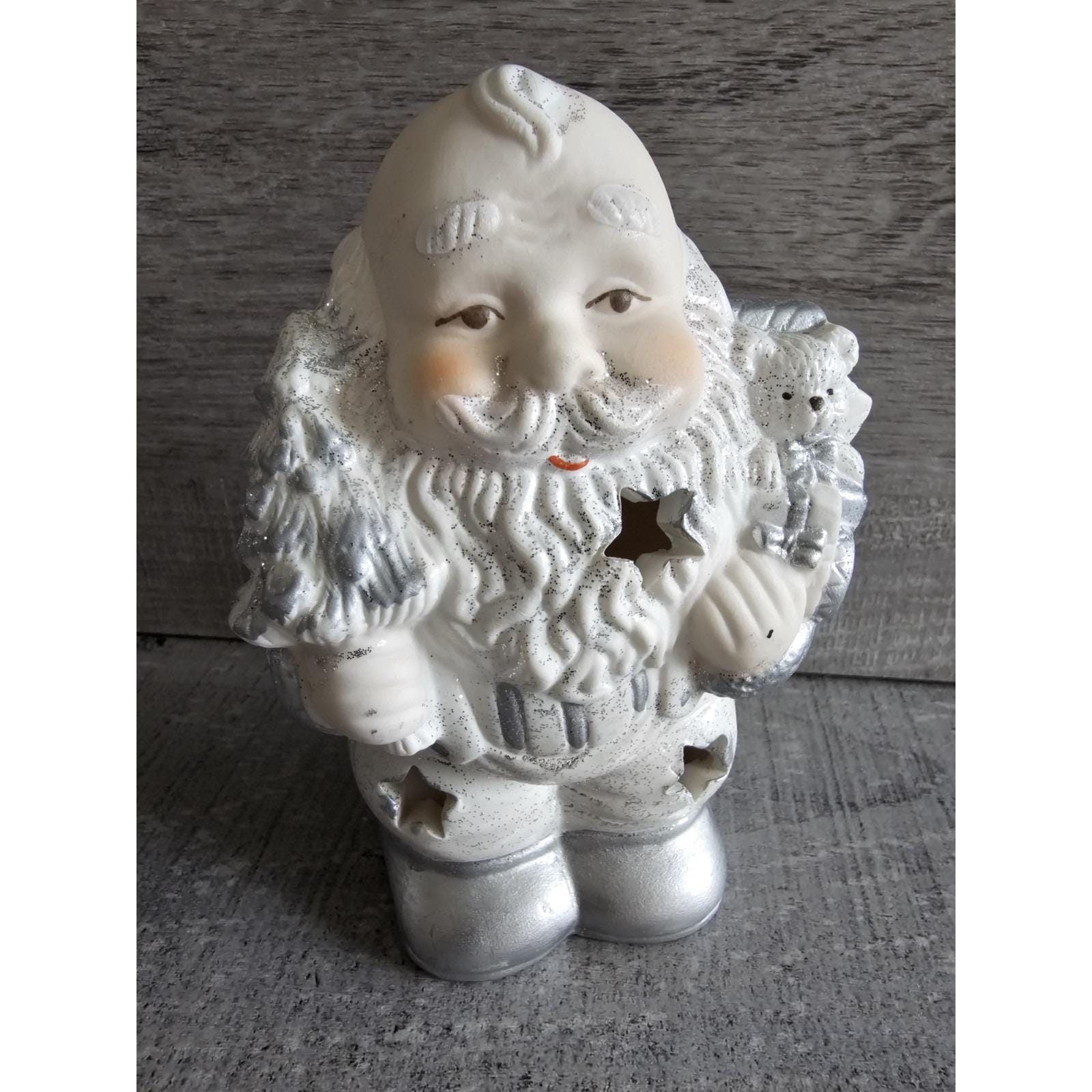 ヴィンテージ コーナーストーン クリエイション ホワイト グリッター