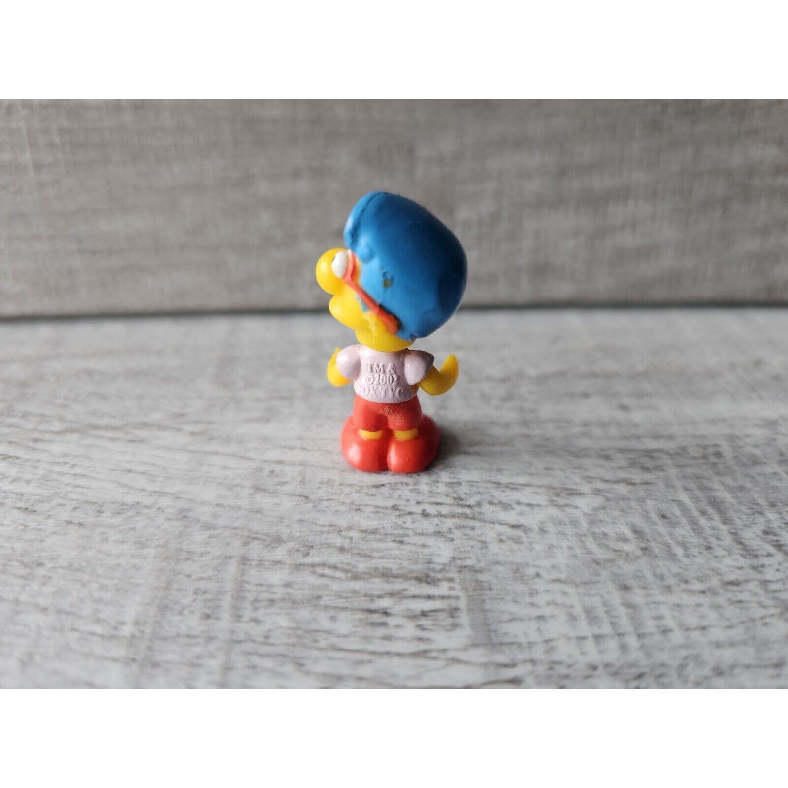Simpsons Millhouse Mini Dome 1” Figure Tomy Gacha Vending Egg Toy 